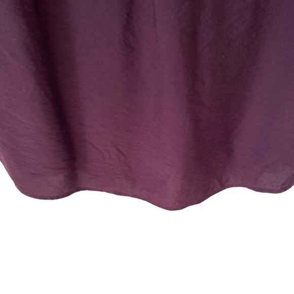 Whistles Deep Plum Shirt Dress with Pockets size medium - Picture 5 of 7